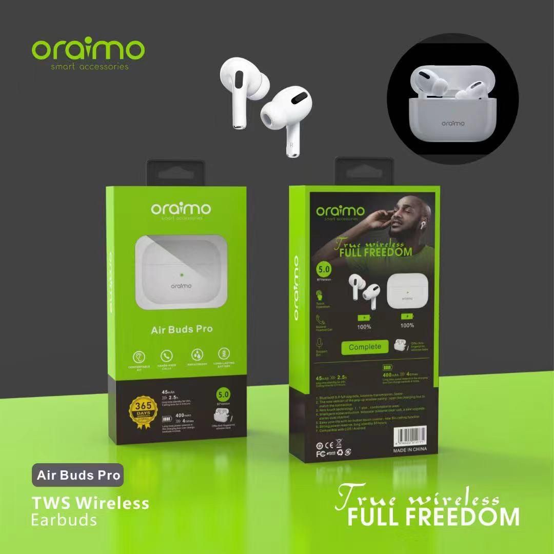 Oraimo OEB-E94D Freepods Wireless Earbuds White
