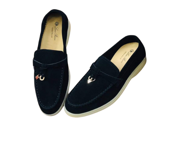 Loro Piana Ladies’s Loafers, Master | Black