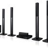 LG 5 Channel Dvd Player Home Theater System, LHD457, Black