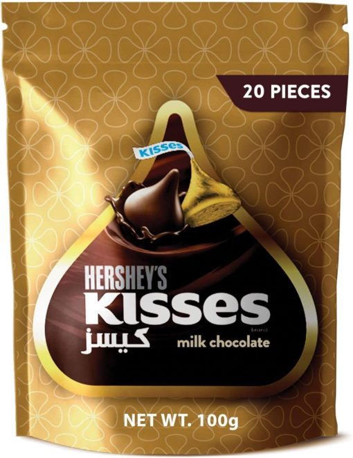 Hershey’s Kisses, Milk Chocolate, 100 g