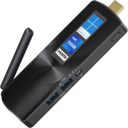 Mini PC Stick Computer Fanless PCG02 MeLE N4020 4GB/128GB Windows 11Pro Media Industry IoT Office Portable Business Small Compute Stick W/Unlocked Bios Gigabit Ethernet WiFi 4K PXE MicroComputer PC