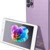 8 Inches Tablet, Android 12 Quad Core Processor 6GB RAM 256GB ROM Large Capacity Dual Cameras 1280 * 800 IPS HD Screen Cheap Tablet For Teenagers(Purple)