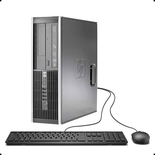 HP Elite 8200 SFF Desktop PC - Intel Core i5-2400 3.1GHz 8GB 500GB DVDRW Windows 10 Professional (Renewed)