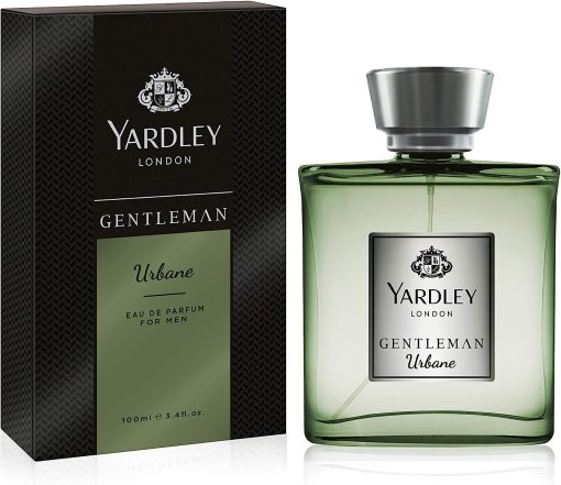 Yardley London Gentleman Urbane Luxury Fragrance Eau De Parfum, Sandalwood, Patchouli And Musk, 100 ml