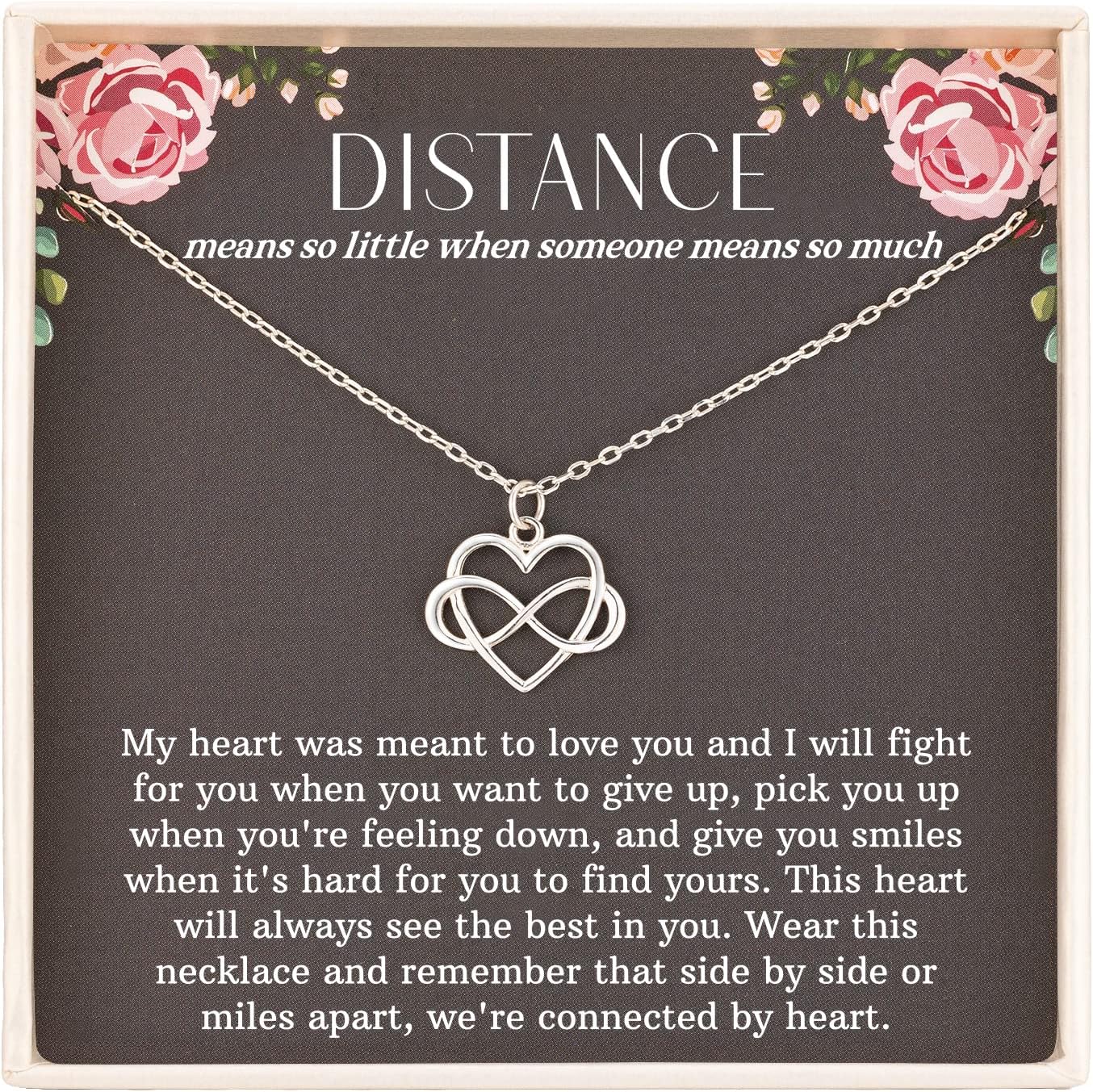First Valentine's Day Necklace Women with Heart Pendant, 1st gift Girl –  Starcove Fashion