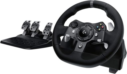 Logitech G920 Driving Force Racing Wheel for Xbox One and PC - UAE Version