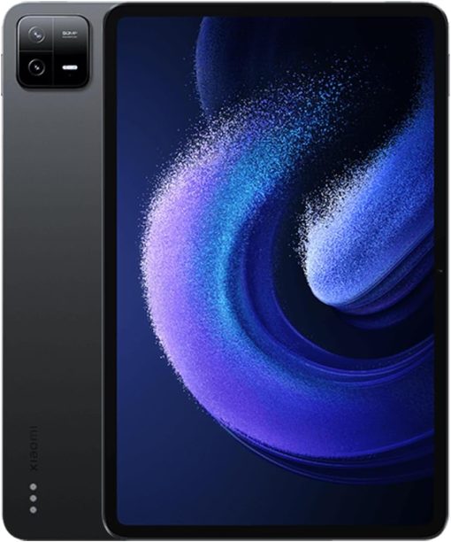 Xiaomi Pad 6 Tablet 11″ 2.8K Screen 144Hz Snapdragon 870 Octa Core 3.2Ghz 8600mAh Battery Fast Charger CN Version OTA supporting (6GB RAM 128GB Storage, Graphite Gray)