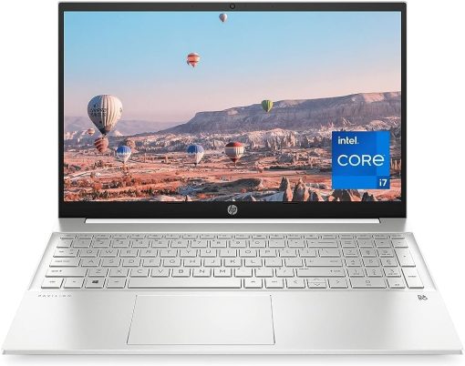 HP Pavilion 15 Laptop, 11th Gen Intel Core i7-1165G7 Processor, 16 GB RAM, 512 GB SSD Storage, Full HD IPS micro-edge Display, Windows 11 Pro, Compact Design, Long Battery Life (15-eg0025nr, 2021)