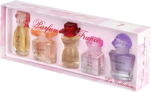 Charrier Parfums - Charrier Parfums- Parfums de France- 5 Eaux de Parfum Gift Set - La Collection - Pink