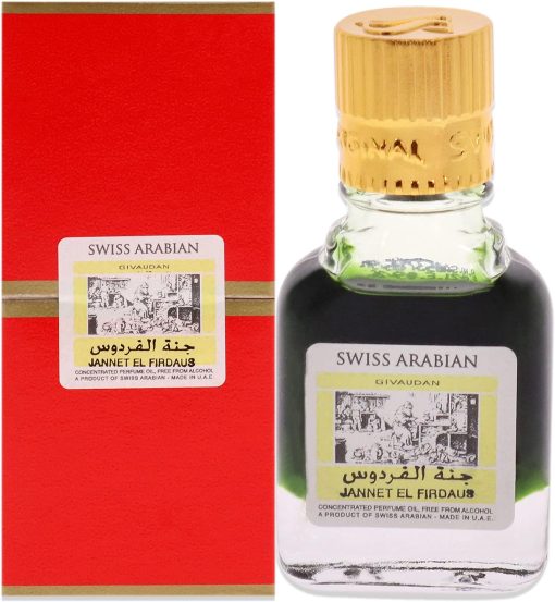 Swis Arabian Jannet El Firdaus R2B Concentrated Perfume Oil, 9 Ml