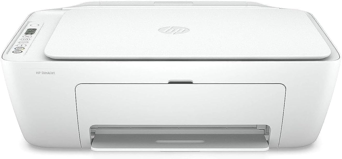 HP Deskjet 2720 All-in-One Printer, Wireless, Print, Copy, Scan - White [3XV18B]