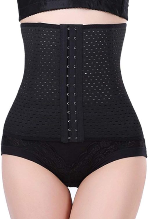 Women Breathable Polyester Corset Body Shaper Training Waist Cincher Tummy Control Shaper Belt