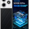 tecno Spark 10 Pro 256GB.16RAM.50MP Camera.Large FHD with In-Screen Fingerprint Sensor