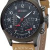 Men's Watch Waterproof Synthetic Chronograph Watch for Man 8152
