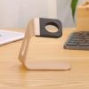 SKEIDO Metal Aluminum Alloy Material Smart Watch Stand Desktop Charging Stand Charger Stand for Apple Watch Gold