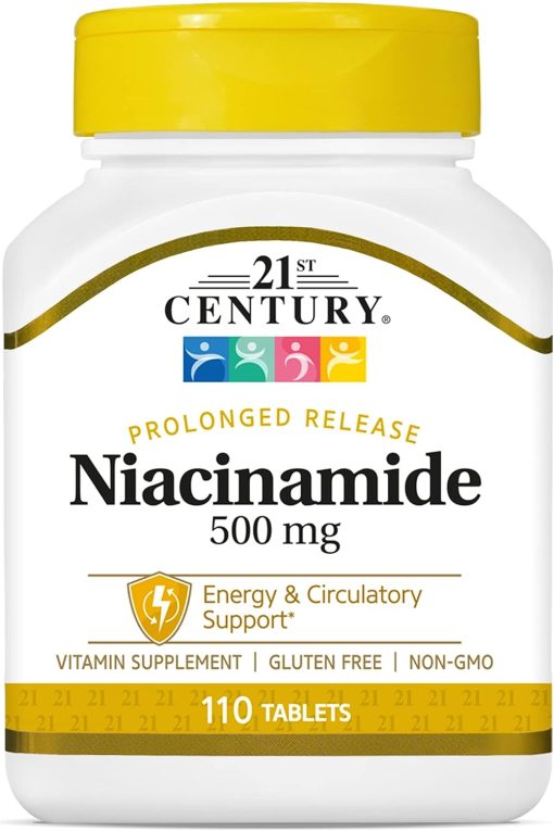 21st Century Niacinamide Mg Prolonged Release Tablets, 110-Count Multi