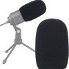 K669 Foam Mic Windscreen, Pop Filter Wind Cover Compatible with Fifine USB Condenser Recording Microphone K669, T669, K669B by SUNMON