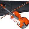 MegArya Violin 3/4 Size in Case with Bow & Rosin