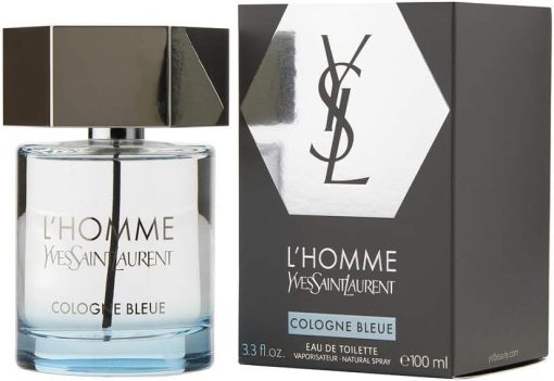 YVES SAINT LAURENT L Homme Cologne Bleue For Men, 100 ml