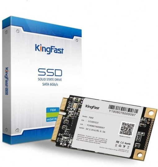 KingFast F6M 512GB mSATA Gaming SSD Laptop PC Solid State Drive 6Gb/s Solid State Drive