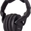 Sennheiser HD 280 PRO Closed-Back Around-Ear Collapsible Professional Studio Monitoring Headphones, for Recording & Mixing, 64 Ohms, Includes 6.3mm Stereo Jack Adaptor & 3m Coiled Cable