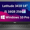 Dell Latitude 3410 Renewed Business Laptop | intel Quad-Core i5-10310U CPU | 16GB RAM | 256GB PCIe SSD | 14.1 inch Non-Touch Dispaly | Windows 10 Pro. | Black | RENEWED