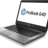 HP 640 G1 14-inch ProBook Notebook - Intel Core i5 Processor, 8GB RAM, 256GB SSD, WiFi, Windows 10 Professional 64 Bit (Renewed)