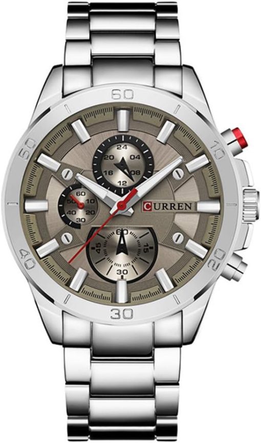 CURREN Original Men's Sports Waterproof Stainless Steel Quartz Wrist Watch 8275