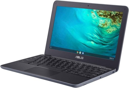 (RENEWED) Chromebook C202SA Laptop- 11.6" Ruggedized and Spill Resistant Design with 180 Degree Hinge, Intel Celeron N3060, 4GB RAM, 32GB eMMC Storage, Chrome OS, Free Charger