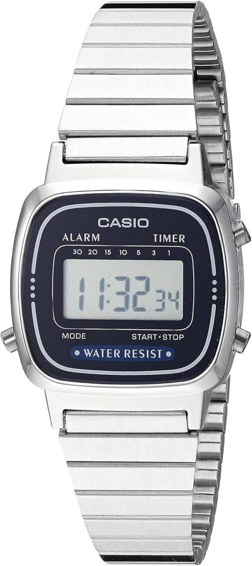 Casio Woman Watch LA670WA 2D, silver