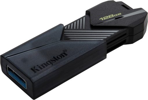 Kingston 128GB Portable USB 3.2 Gen 1 FlashDrive DataTraveler Exodia Onyx