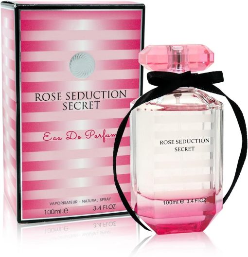 Rose Seduction Secret - Eau de Parfum - By Fragrance World - Perfume For Women, 100ml