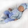 OUKA - Baby Simulation Doll - Silicone Alive Doll - Reborn Baby Dolls Realistic Handmade Babies for Kids Toys