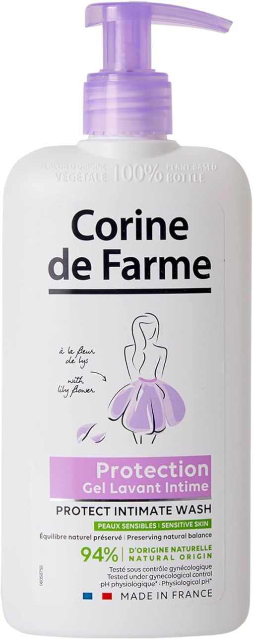 Corine de Farme Intimate Care Gel Protect Lily Flower, 250 ML