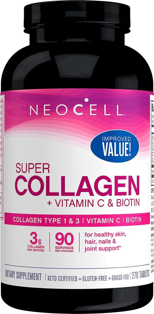 NeoCell Super Collagen + Vitamin C + Biotin 270 Tablets