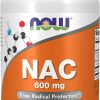 Now Foods NOW Supplements, NAC (N-Acetyl Cysteine) 600mg with Selenium & Molybdenum, 100 Veg Capsules