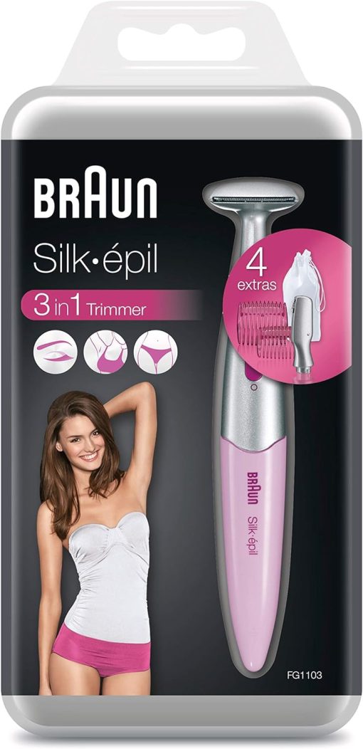 Braun 3 in 1 Trimmer Lady Bikini Trimmer, FG 1103