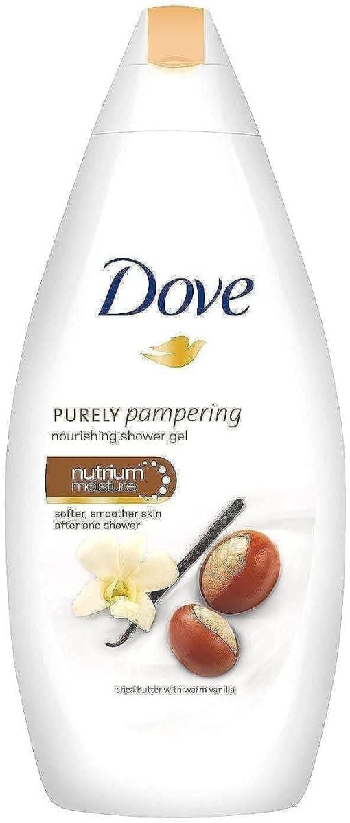 Dove Purely Pampering Shea Butter Caring Cream Bath 500ml