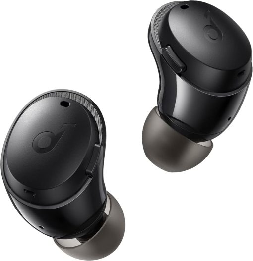 Anker Soundcore Life A3i Noise Cancelling Wireless Earbuds, Deep Bass, Hybrid ANC Bluetooth Earphones, AI-Enhanced Calls with 6 Mics, 40H Playtime with Fast Charging, Bluetooth 5.2, 22 Custom EQ