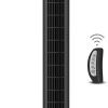 Sure Tower Fan with Remote Control, Bladeless Powerful with 3 Speeds, Timer Function, Standing Oscillating Fan for Home, Bedroom & Office, Black, STF36AZ