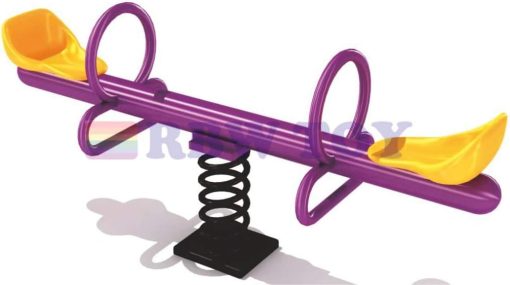 RBWTOY Fun Kids Seesaw Spring Rider Outdoor Toy Teeter Totters