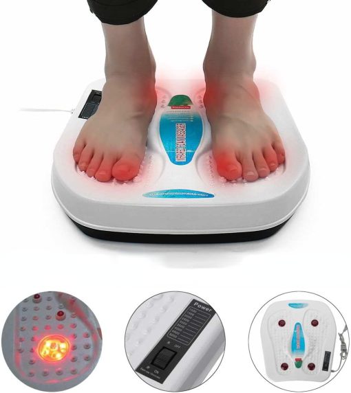 LOOX Electric Feet Far Infrared Heating Foot Acupoint Massage Vibration Massager Relieve Pain Muscle for Body Care