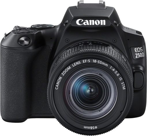 Canon EOS 250D DSLR Camera With EFS 18-55 DC III Lens Kit