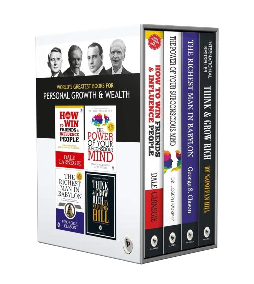 World's Greatest Books For Personal Growth & Wealth (Set of 4 Books): Perfect Motivational Gift Set