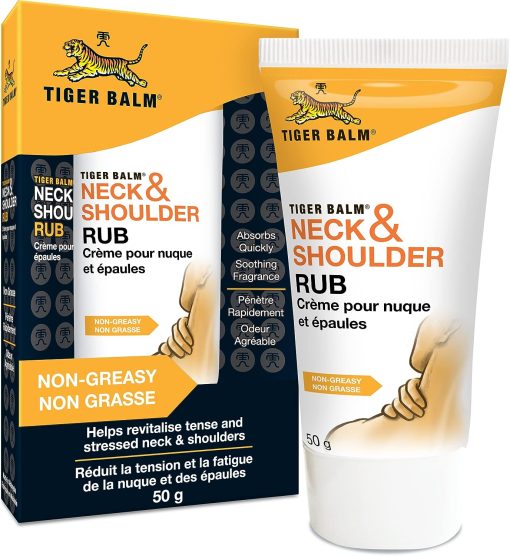 Tiger Balm Neck & Shoulder Rub Boost Extra Strength Warm Pain Relief - 50g