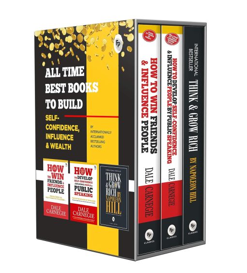 All Time Best Books To Build Self-Confidence, Influence & Wealth (Box Set Of 3 Books)