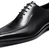 FRASOICUS Mens Oxford Shoes Mens Leather Dress Shoes Formal Dress Shoes for Men