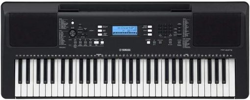 Yamaha PSR-E373 Digital Keyboard - A Versatile, Entry-Level Keyboard with 61 Touch-Sensitive Keys, 622 Instrument Voices, in a Black Finish