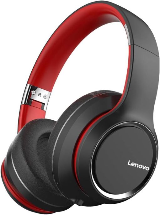 Lenovo Hd200 17Cm Bluetooth Wireless Over Ear Headphone - Black