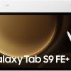 Samsung Galaxy Tab S9 FE+ 5G Android Tablet, Amazon Exclusive 2-year Samsung Care+,12GB | 256GB, S Pen Included, Silver (UAE Version)